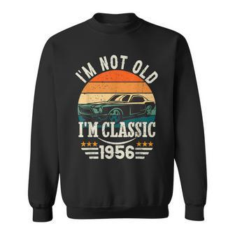 Im Classic Car 67Th Birthday Gift 67 Years Old Born In 1956 Sweatshirt | Mazezy