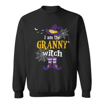 I’M The Granny Witch Family Halloween Costume Sweatshirt | Mazezy