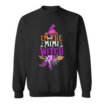 I'm The Mimi Witch Halloween Family Matching Sweatshirt | Mazezy