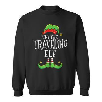 I'm The Traveling Elf Family Matching Christmas Pajama Sweatshirt - Thegiftio UK
