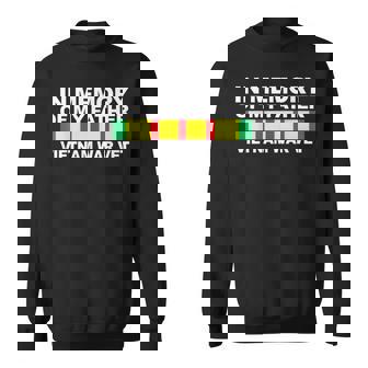 In Memory Of My Father Vietnam War Vet For Father Sweatshirt | Mazezy
