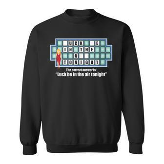 Inappropriate Adult Humor Quiz Puzzle Game Show Meme Funny Sweatshirt | Mazezy DE