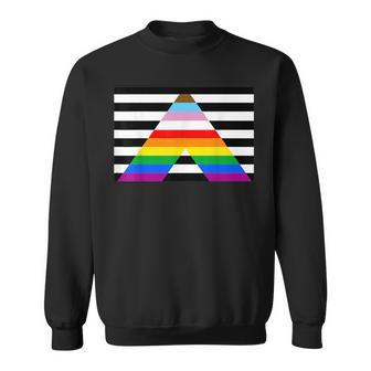 Inclusives Allys Pride Flag Sweatshirt - Seseable