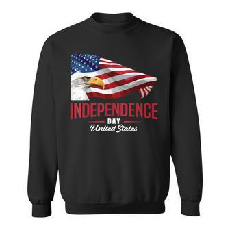 Independence Day 4Th July Flag Patriotic Eagle   Sweatshirt