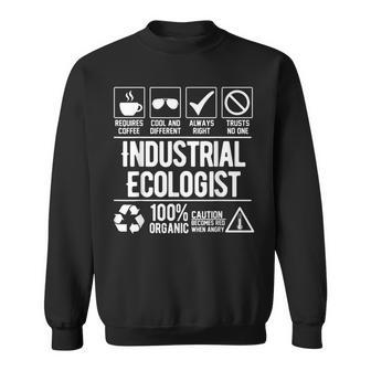 Industrial Ecologist Job Title Quote Coworker Job Sweatshirt | Mazezy
