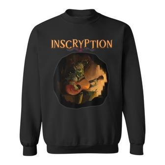 Inscryption Leshy Guitar Boss Psychological Card Game Scary Scary Sweatshirt | Mazezy