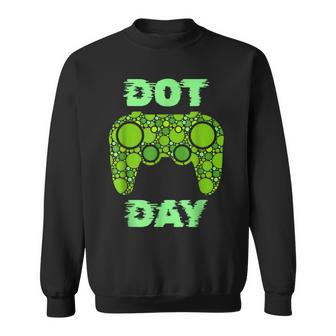 International Dot Day Video Game Lover Boys Polka Dot Gamer Sweatshirt | Mazezy