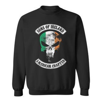 Irish Pride Apparel - Sons Of Ireland - American Chapter Sweatshirt | Mazezy