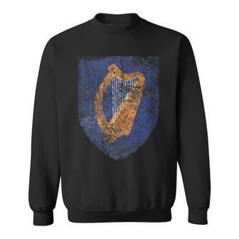 Irish Pride Coat - Of Arms Of Ireland Heritage Celtic Sweatshirt | Mazezy