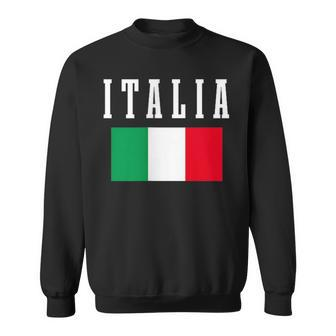 Italia Italian Flag Italy Pride Sweatshirt | Mazezy