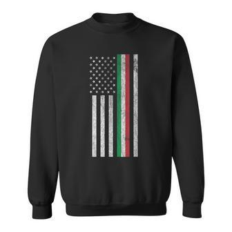 Italian American Pride - Italian American Flag Sweatshirt | Mazezy