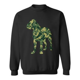 Italian Mastiff Cane Corso Dog Camouflage Gift Sweatshirt | Mazezy