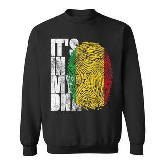It's In My Dna Malian African-American Cool Mali Flag Sweatshirt | Mazezy