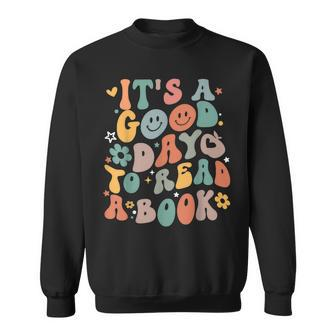 It’S A Good Day To Read A Book Lovers Library Reading Sweatshirt - Seseable