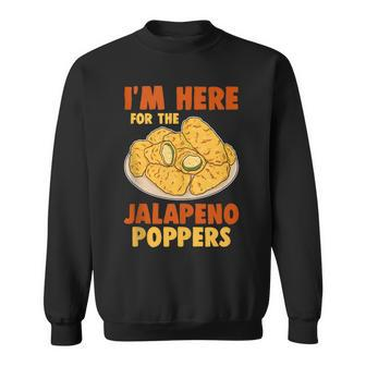 Jalapeno Poppers Appetizer Snack Sweatshirt | Mazezy UK