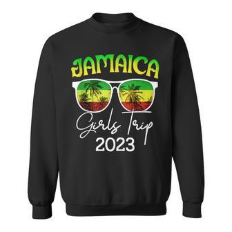 Jamaica Girls Trip 2023 Summer Vacation Funny Girls Trip Funny Designs Funny Gifts Sweatshirt | Mazezy