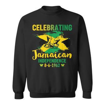 Jamaica Independence Day Celebration Proud Jamaican 1962 Sweatshirt - Seseable