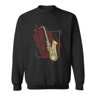 Jazz Music Lovers Saxophone Musicians Players Sweatshirt | Mazezy
