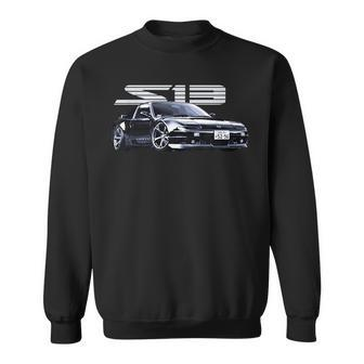 Jdm Car S13 240 180 Drift Machine Japanese Style Sweatshirt | Mazezy