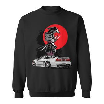 Jdm Nsx Car Tuning Japan Samurai Drift Import Sweatshirt | Mazezy