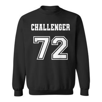 Jersey Style Challenger 72 1972 Old School Muscle Car Sweatshirt | Mazezy