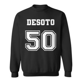Jersey Style Desoto De Soto 50 1950 Antique Classic Car Sweatshirt | Mazezy