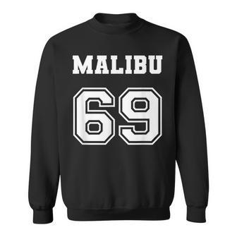 Jersey Style Malibu 69 1969 Old School Muscle Car California California Gifts And Merchandise Funny Gifts Sweatshirt | Mazezy