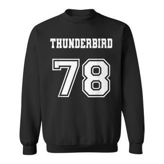 Jersey Style Thunderbird 78 1978 Muscle Classic Car Sweatshirt | Mazezy