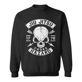 Jiu Jitsu T Jiu Jitsu Back Print Sweatshirt | Mazezy