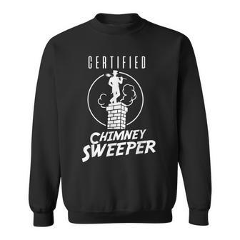 Job Certified Chimney Sweeper Lucky Charm Gift Idea Sweatshirt | Mazezy