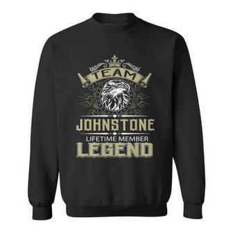 Johnstone Name Gift Team Johnstone Lifetime Member Legend Sweatshirt - Seseable