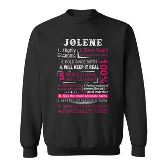 Jolene Name Gift 100 Jolene Sweatshirt - Seseable