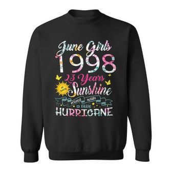 June Girls 1998 Birthday 23 Years Old Awesome Since 1998 Sweatshirt | Mazezy