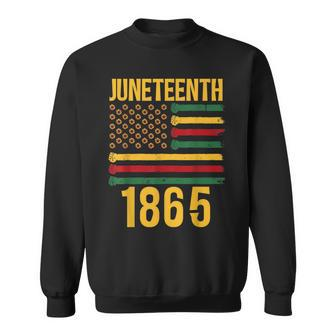 Junenth 1865 Family African Black Sweatshirt | Mazezy