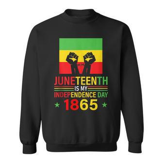 Junenth A Modern Independence Day Celebration Sweatshirt | Mazezy