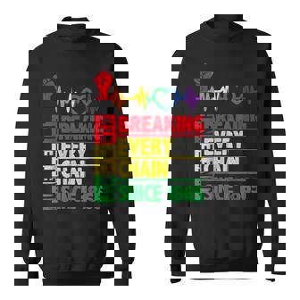 Junenth Breaking Every Chain Since 1865 African Freedom Sweatshirt - Seseable