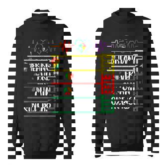 Junenth Breaking Every Chain Since 1865 Freedom Day Sweatshirt | Mazezy