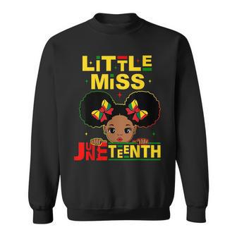 Junenth Celebrating 1865 Cute Black Girls Kids Toddler 1865 Funny Gifts Sweatshirt | Mazezy