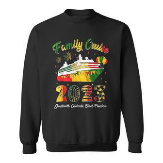 Junenth Family Cruise 2023 Summer Celebration Sweatshirt | Mazezy DE