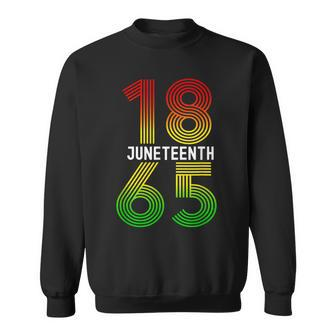 Junenth Is My Independence Day Black Pride Sweatshirt | Mazezy