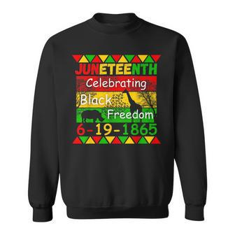 Junenth Is My Independence Day Celebrating Black Freedom Sweatshirt | Mazezy