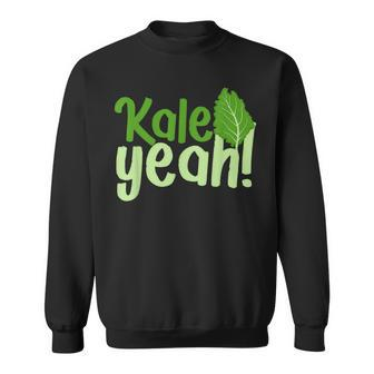 Kale Yeah Go Vegan Sweatshirt | Mazezy DE