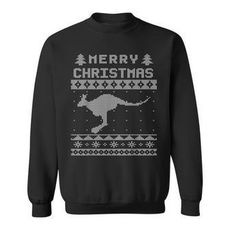 Kangaroo Ugly Christmas Sweater Xmas Party Sweatshirt - Monsterry CA