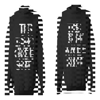This Is My Kantele Kantele Player Sweatshirt | Mazezy