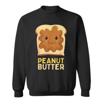 Kawaii Pb&J Peanut Butter & Jelly Matching Halloween Costume Sweatshirt - Monsterry