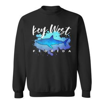Key West Florida Scuba Diving Snorkeling Trip Shark Graphic Sweatshirt | Mazezy