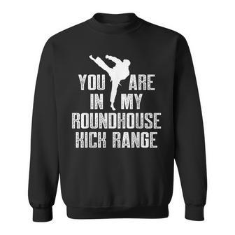 Kickboxing Range Kick Boxing Workout Sweatshirt | Mazezy DE