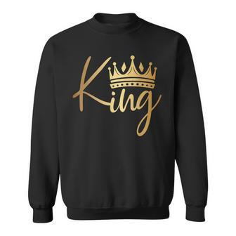 King Crown Gold Sweatshirt - Monsterry AU