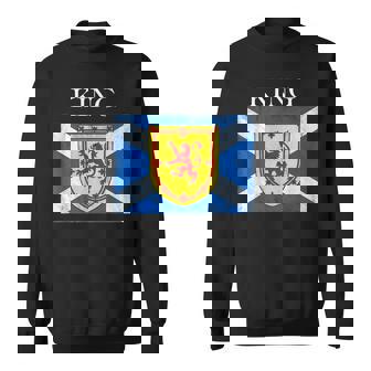 King Scottish Clan Name Gift Scotland Flag Festival King Funny Gifts Sweatshirt | Mazezy