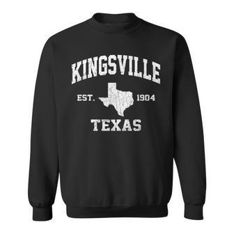 Kingsville Texas Tx Vintage State Athletic Style Sweatshirt | Mazezy